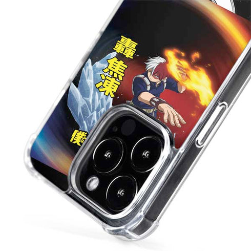 My Hero Academia Shoto Todoroki Season 4 iPhone 15 Pro MagSafe Case